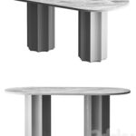 dining table Lunar mia casa