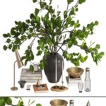 Branches bouquet decorative set