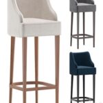 Bar Stool MELOD by Cazarina Interiors 3 Colors Version/Барный Стул МЕЛОДИ