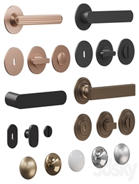 Door handles DND /Zeppelin, Luce, Pure, Lucrezia/