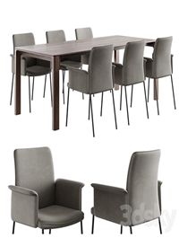 Dining set christine kroencke porto table / jaro 200 chair