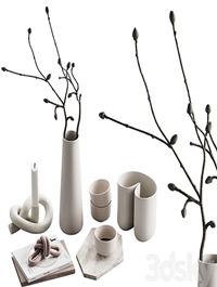 426 decorative set 043 neutral scandi accessories 02 branch & knot