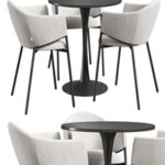 Tulip Eliza table and chairs Divan.ru