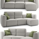 Marenelli Home Manhattan Piping Sofa