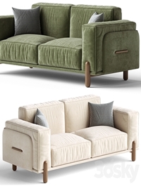 Upholstered Loveseat