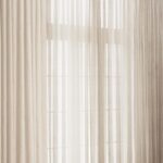 Wide Linen Tulle Curtain