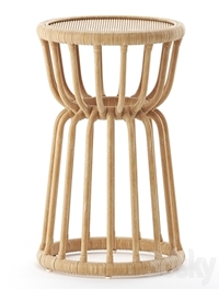 Kids Rattan Nightstand