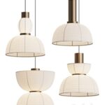 Retro Wabi Sabi Japanese Pendant Light