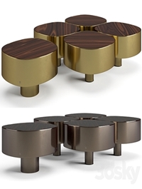 Fendi Casa Pastille coffee tables set