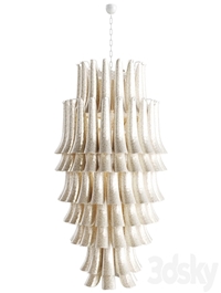 1st DIBS Murano "Scavo" Glass Selle Chandelier