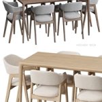 Lisbon Chelsea table and chairs Deephouse