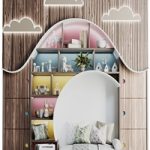 Children’s wardrobe with toys and a bed