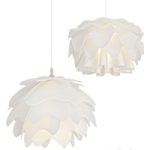 Flower Shaped White Pendant Lamp