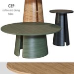 Cep TEULAT Dining and coffee table