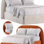 TOLEDO Bed by Black Tie