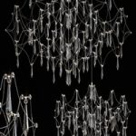 Crystal modern chandelier for living room