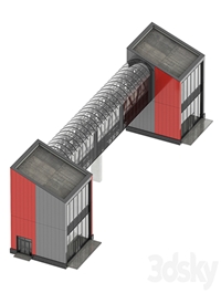 elevated pedestrian crossing