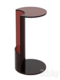 Ansel Acrylic Side Table