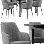 Dining chair Cozy and table Areal Dining chair Cozy and table Areal