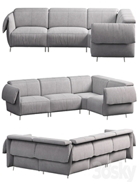 Seagull sofa by Natuzzi italia