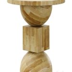 Jordan Natural Oak End table by Crate & barrel