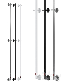 Electric heated towel rail Margaroli Arcobaleno 616CRB-1650 chrome