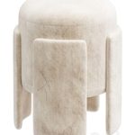 “A” Ottoman Studio parisien The Invisible Collection