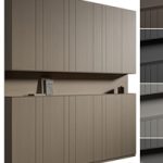 Bookshelf and decor rack, closet