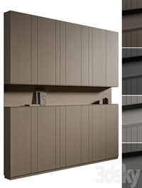 Bookshelf and decor rack, closet