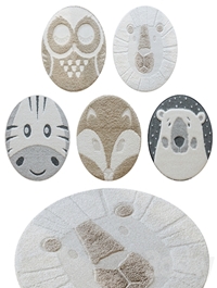 Set of children's carpets Benuta