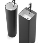 Floor standing sink MELANA MLN-B125BWM \ MLN-B126BWM Floor standing sink MELANA MLN-B125BWM \ MLN-B126BWM