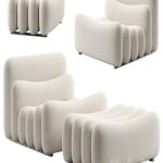 Additional System Armchair with Footstool Additional System Armchair with Footstool