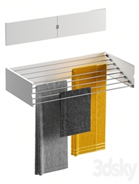 Wall-mounted clothes dryer