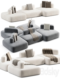 Modular sofa Flow Plus by Aatom