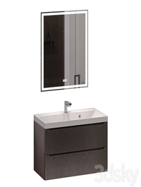 Vanity unit with washbasin Uperwood Tanos 90 cm