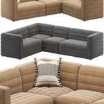 CB2 Strato Sectional Sofa