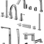 Inset bath mixers set 132 (Ravak, Grohe, IDEAL standard)