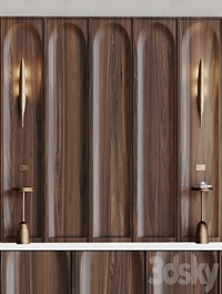 Decorative wall 3d panel