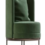 Green armchair corona redner