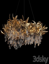 Hanging chandelier Vargov Design - Olive
