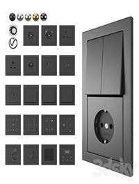 Jung LS-Design set Metal