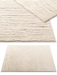 Benuta Leon Cream Wool Rug