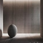 Porcelain tile Dark Gray Backface