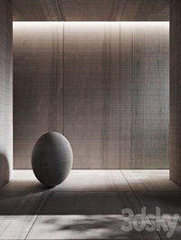 Porcelain tile Dark Gray Backface