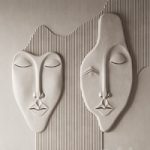 Wall 3D panel Faces v5 Mad objects