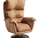 Dunn Leather Swivel Arm Chair