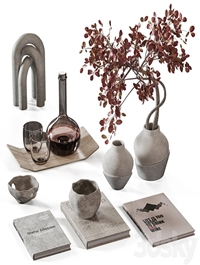 98 Decorative Set with branches