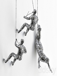 Human Diver Sculpture