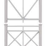 Set of handrails and terrace railing 6