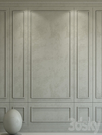 Decorative plaster with molding 171